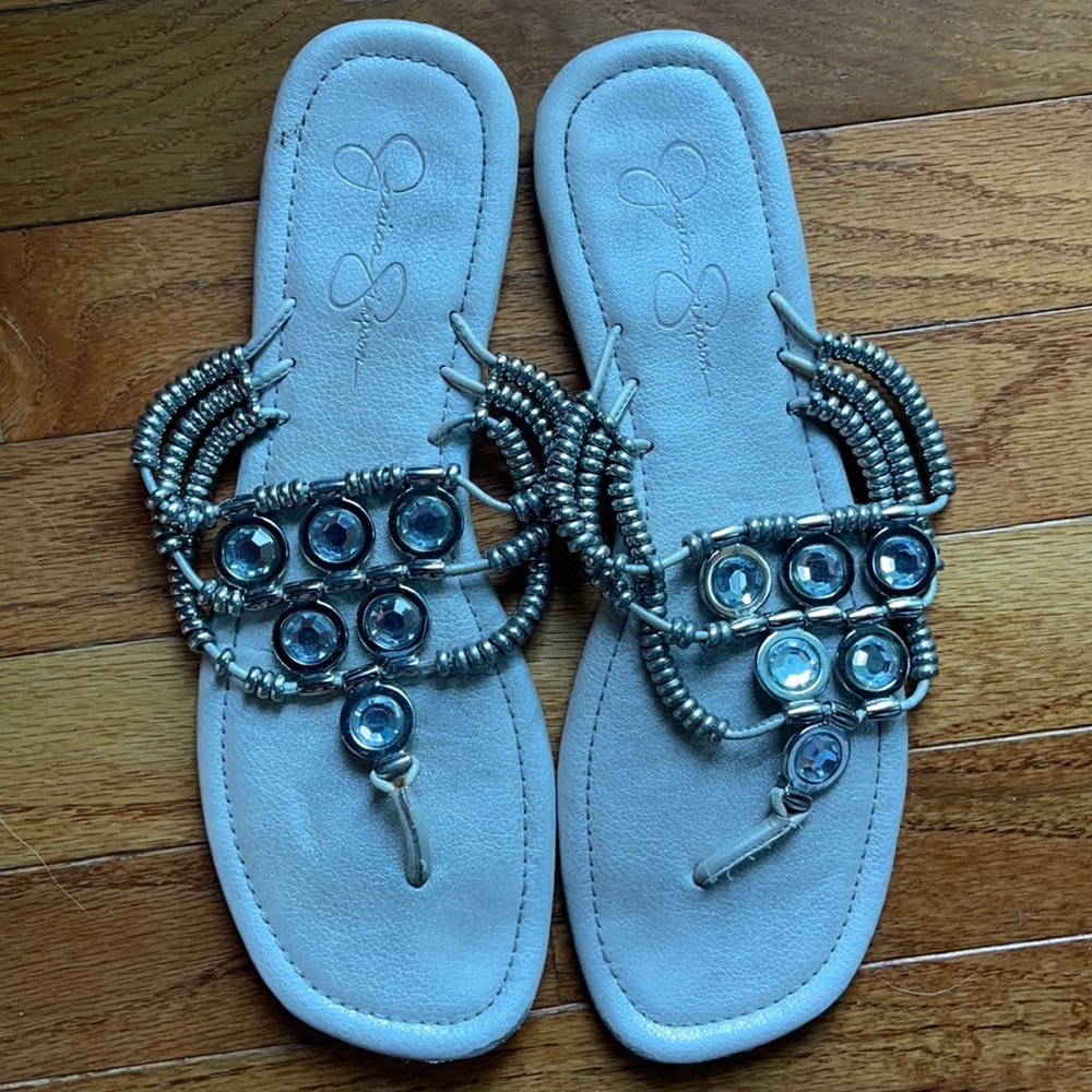 Jessica Simpson Jeweled Sandals